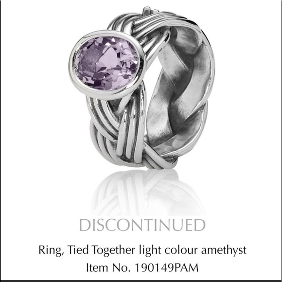 Pandora RETIRED ring - Picture 2 of 7